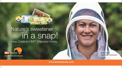 Kiwi Manuka Honey Snaps Flyer