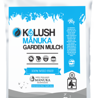 Our unique new Mānuka Mulch makes gardens lush