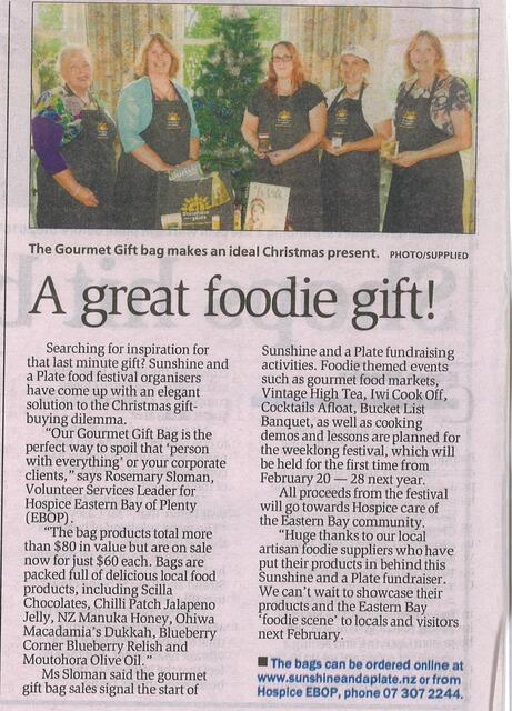 Whakatane Beacon: Dec 2015 - A Great Foodie Gift