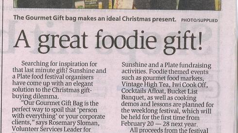 Whakatane Beacon: Dec 2015 - A Great Foodie Gift