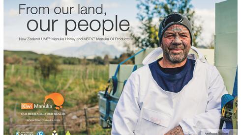 Kiwi Manuka Brand Poster