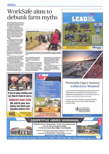 Wairarapa News: June 2016 - Seaweed the New Cash Cow...